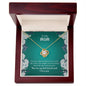 To My Mom | I Love You - Love Knot Necklace