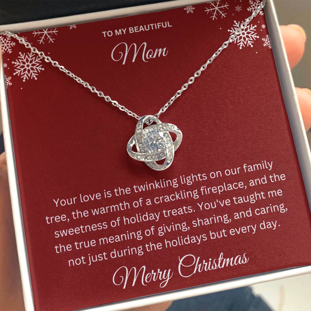 To My Beautiful Mom | Your Love Is The Twinkling Lights On Our Family