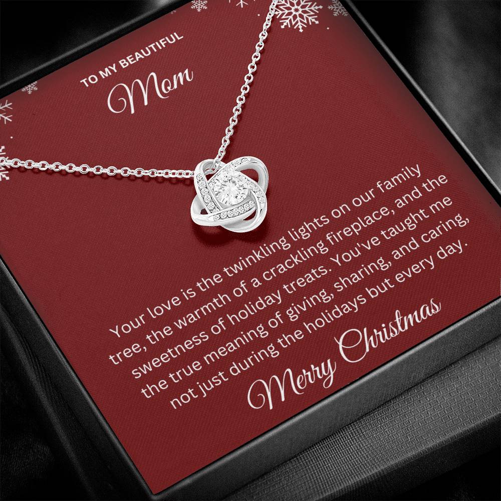 To My Beautiful Mom | Your Love Is The Twinkling Lights On Our Family