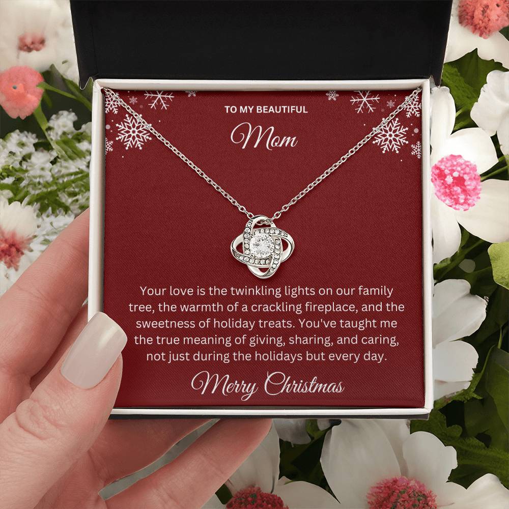 To My Beautiful Mom | Your Love Is The Twinkling Lights On Our Family
