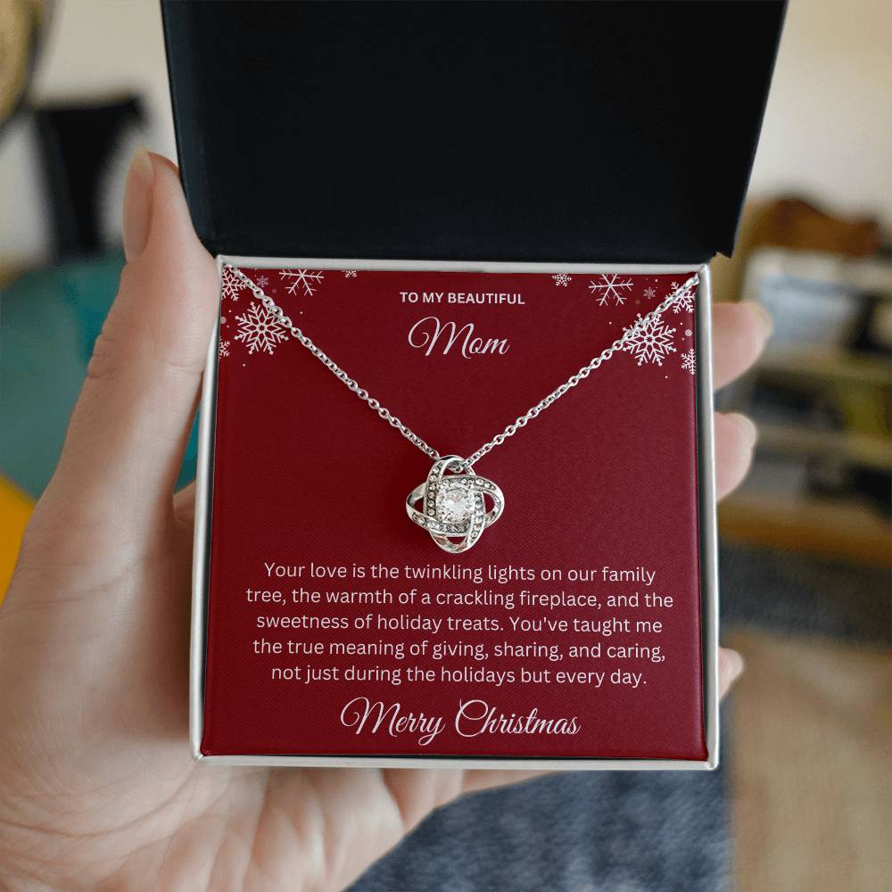 To My Beautiful Mom | Your Love Is The Twinkling Lights On Our Family